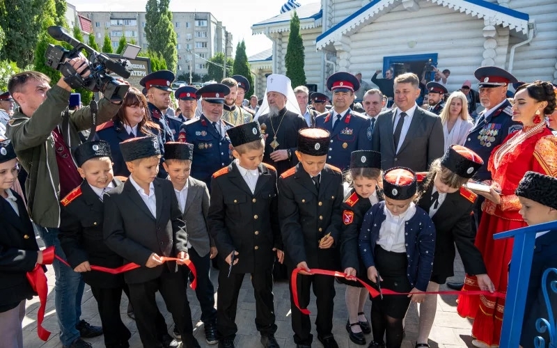 Торжественное открытие Центра казачьих войск Торжественное открытие Центра казачьих войск
